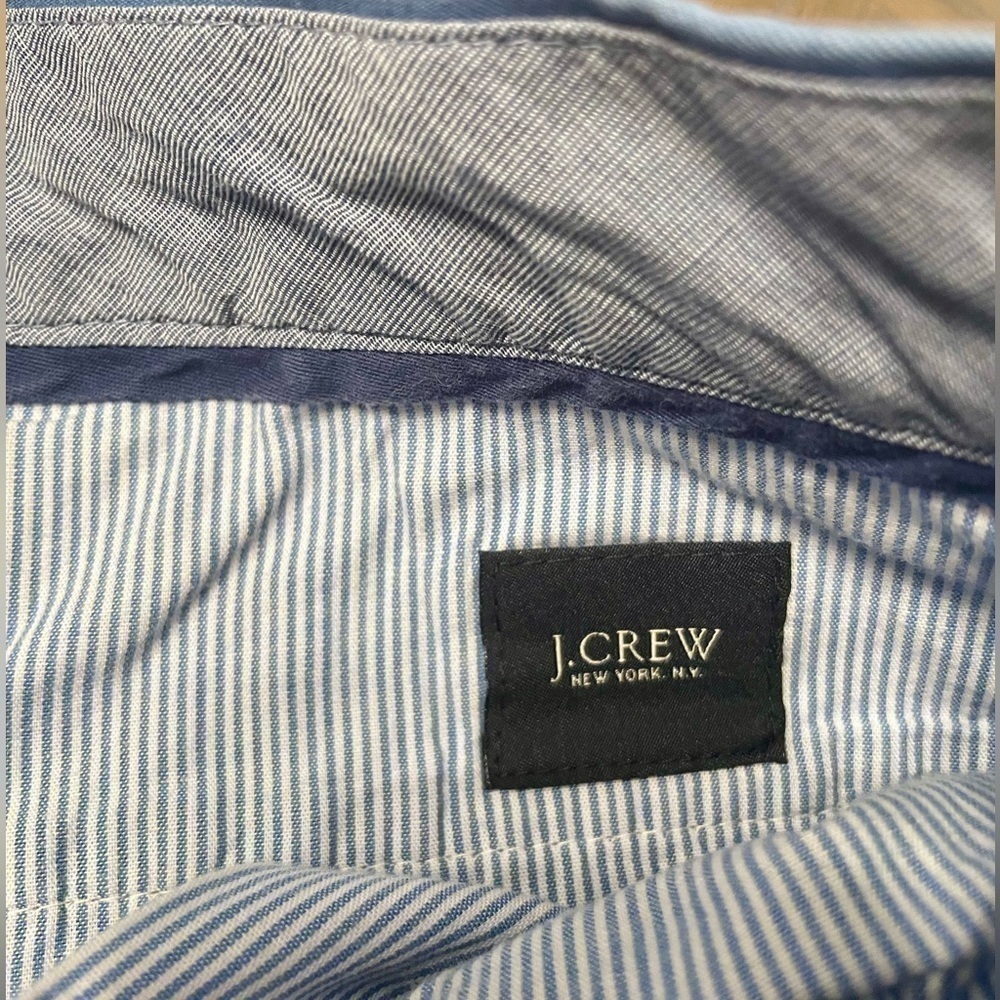 J Crew Club Chino Shorts Blue - Picture 6 of 8
